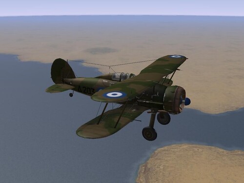 View the file Gloster Gladiator Mk2 Royal Hellenic Air Force late scheme