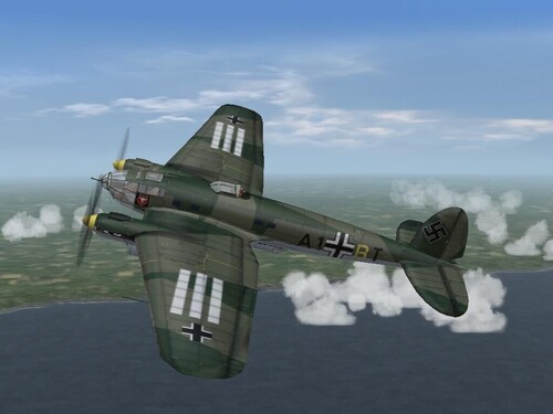 View the file He-111H2 IX/KG 53 "Legion Condor", Luftflotte 2, Lille, France, 1940