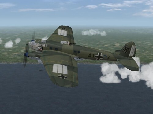 View the file He-111H2 Stab. KG 53 "Legion Condor", Luftflotte 2, Lille, France, 1940