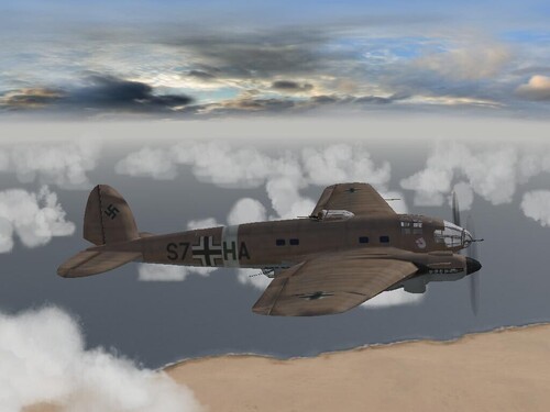 View the file He-111H3 Stab. StG 3, Derna, Libya, 1941