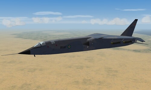 View the file BAC TSR.2 - Islamic Republic of Iran Air Force (Grey Scheme)