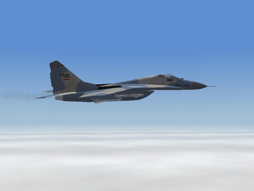 Iranian MiG 29 skin