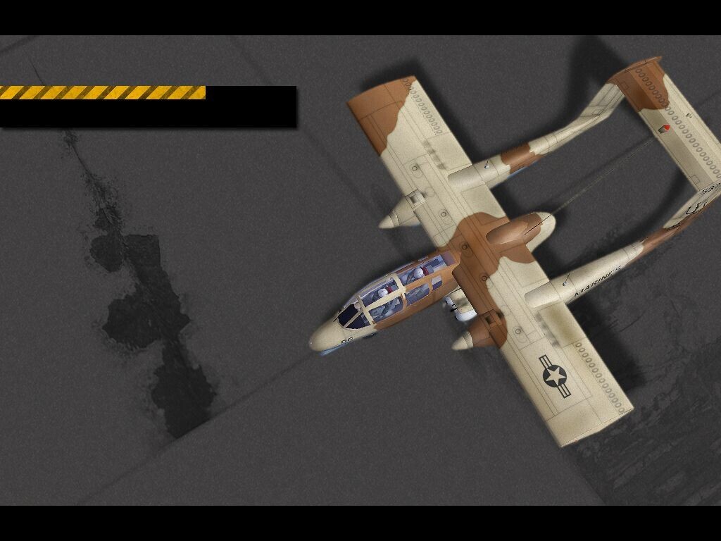 OV-10A Hangar and Loading screen