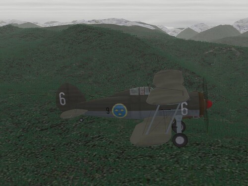 View the file Gloster Gladiator Mk1 Swedish Airforce F-9, 1944