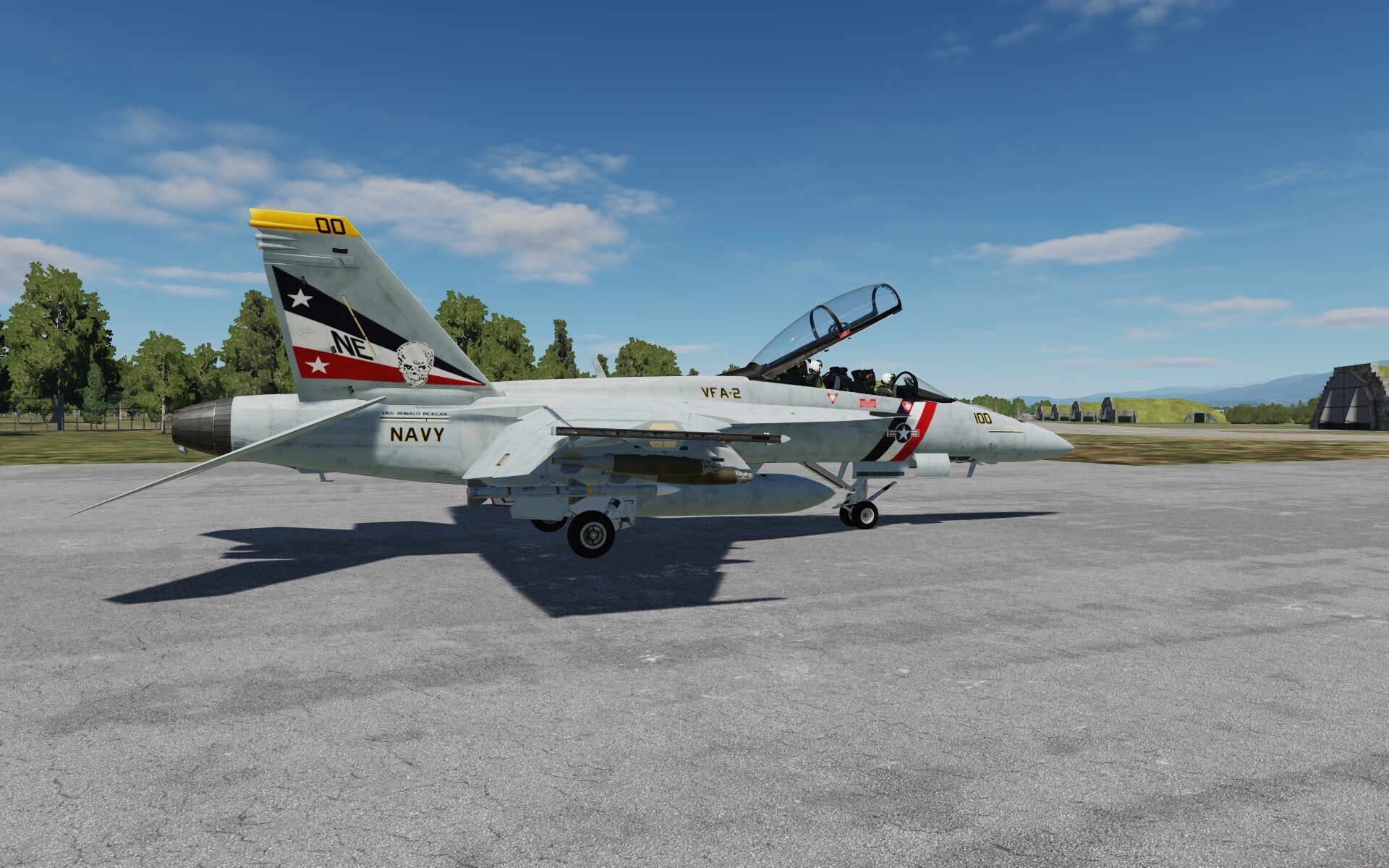 F/A-18F VFA-2 CAG 2015 for the CJS Super Hornet Mod