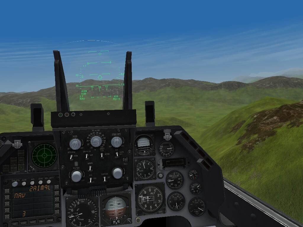WOI Cockpit for TMF F-16A w/corrected avionics V1.1