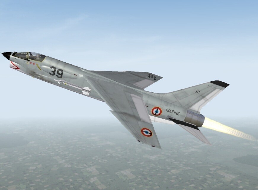 Mirage Factory The Vought F-8E(fn) "Crusader"