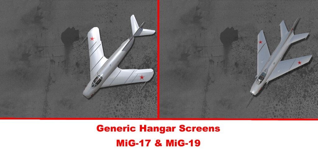 Generic Style Hangar Screens, Mig-17 & MiG-19