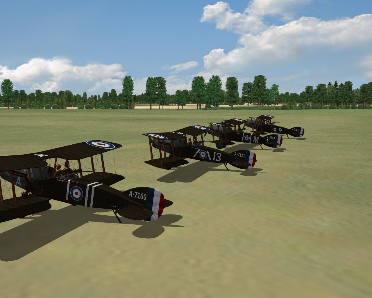 Bristol F.2B 4 pack  No.11, 22, 48, and 62 Sqns