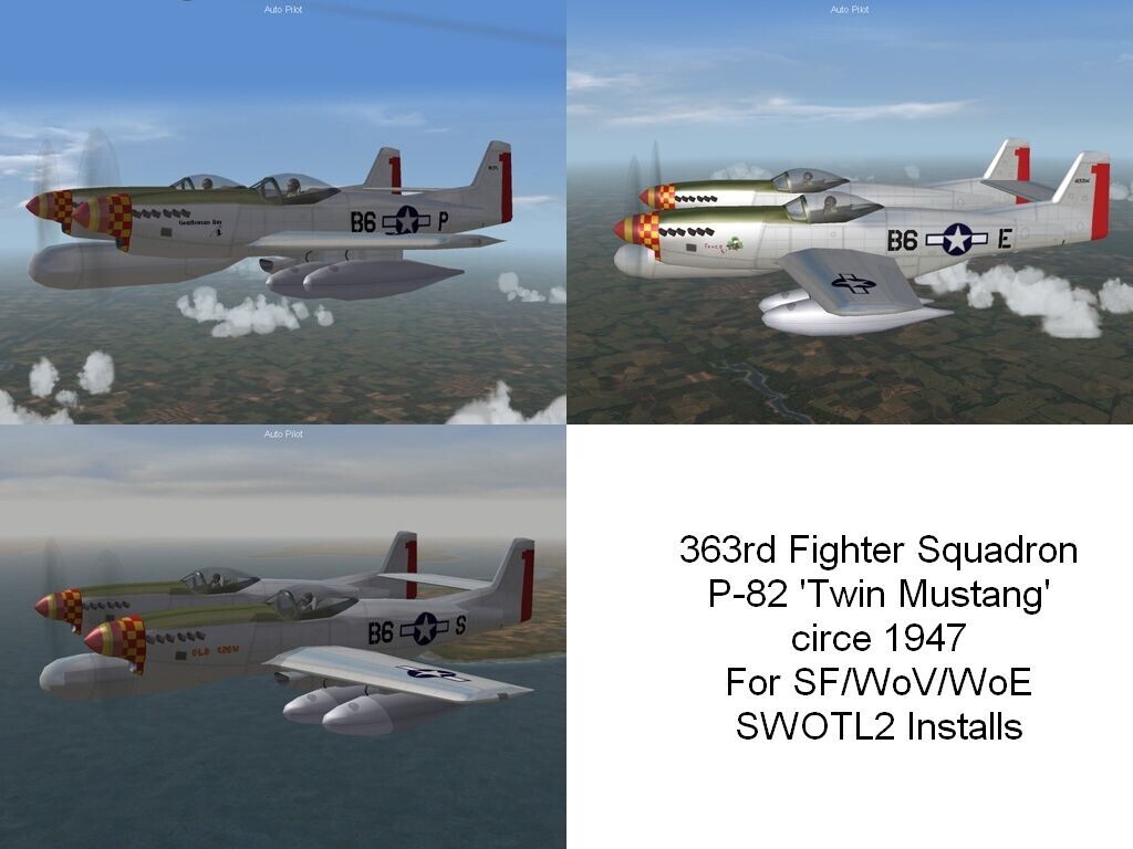 P-82 Twin Mustang WW2 '46 mod (What If..)