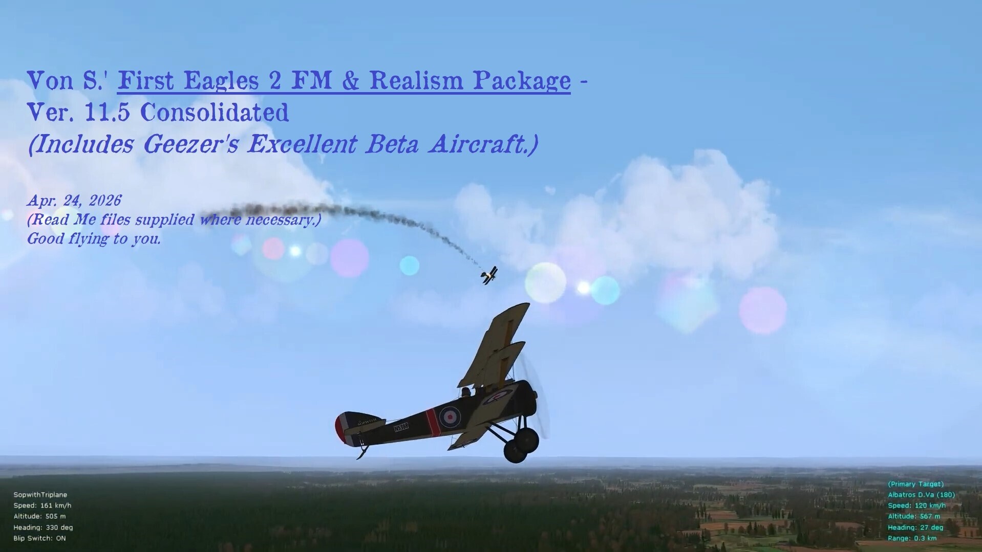 First Eagles 2 FM & Realism Package - Consolidated