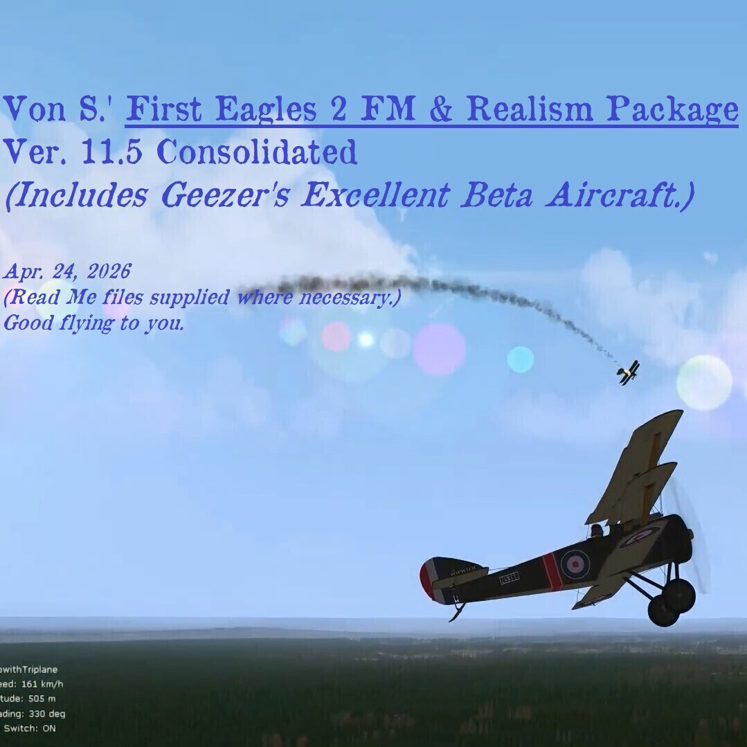 First Eagles 2 FM & Realism Package - Consolidated