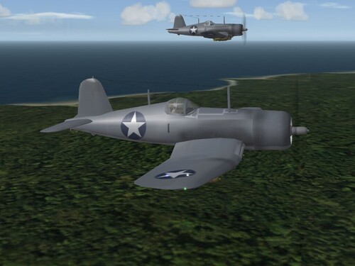 View the file F4U-1 "Birdcage" Corsair Mod (stand in)