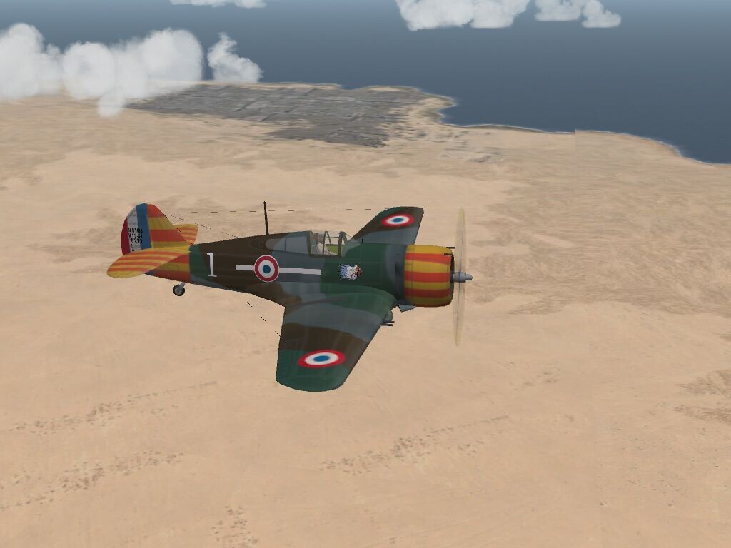 Hawk 75A, Vichy French