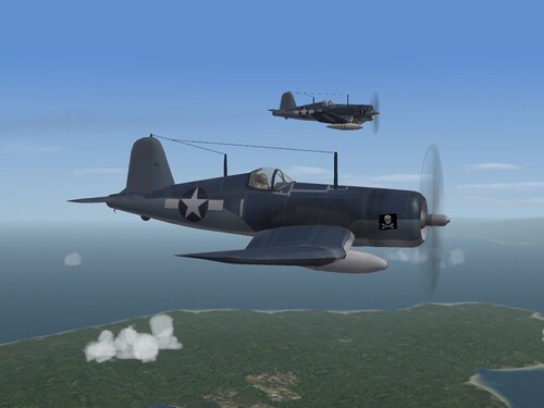 View the file F4U-1A Corsair Mod