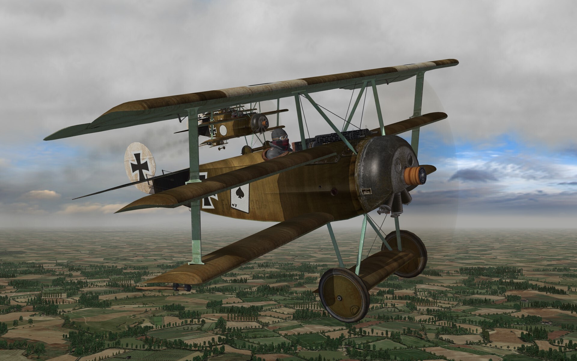 FOKKER DR1 JASTA 2 FOR FE2 STOCK GAME