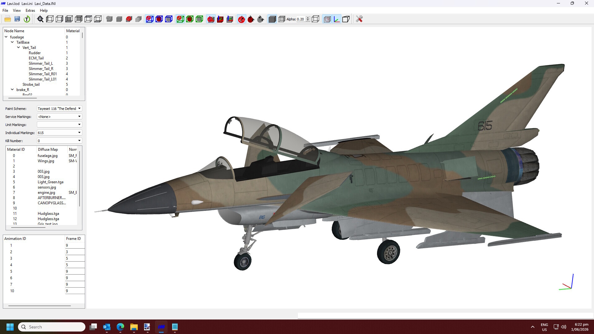 More information about "IAI Lavi DATA, LOADOUT, COCKPIT & AVIONICS update"