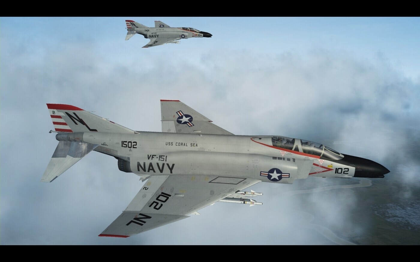 More information about "Vietnam Air War - F-4B Phantom II."