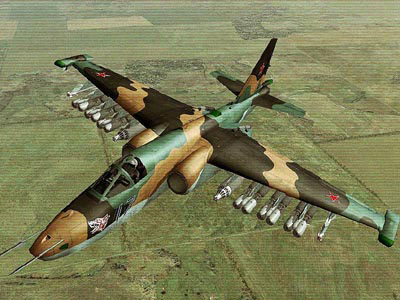 Su-25 4th Air Army Wolfhound cammo