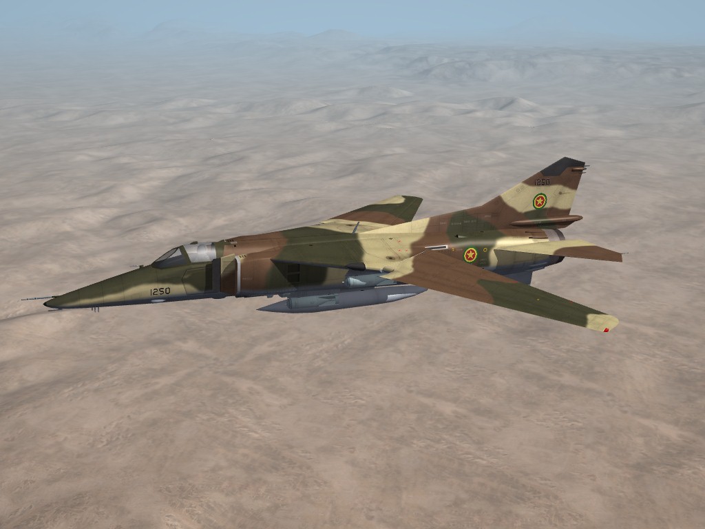 Ethiopian AF MiG-23BN Flogger-H