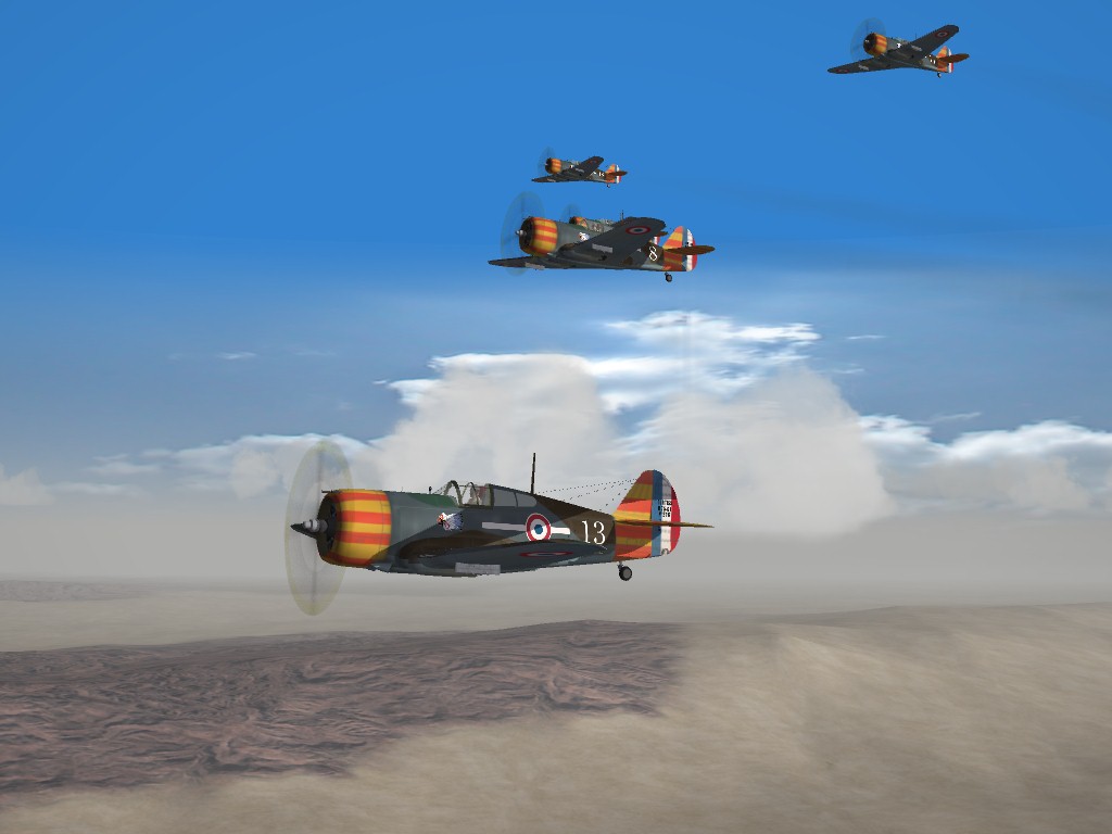 SF2 WW2 Curtis Hawk 75A, Vichy AdA