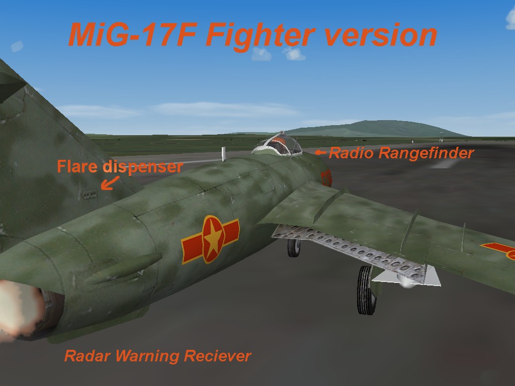 MiG-17F pure fighter version