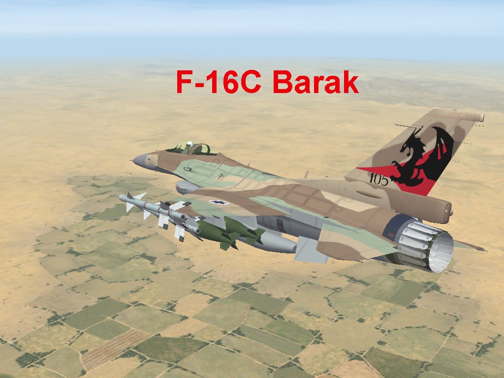 F-16C Barak  Heyl Ha Avir (IAF) for WOI