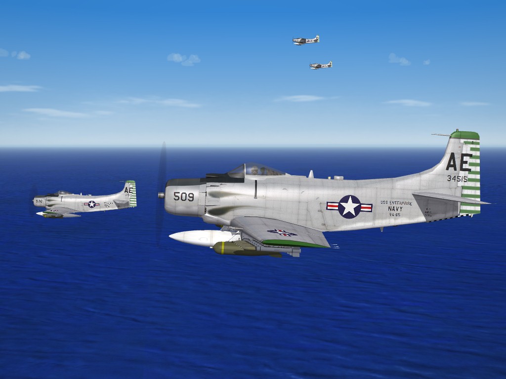 A-1H Skyraider, VA-65 Tigers Skin Pak
