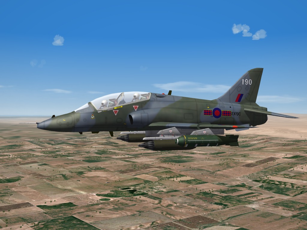 BAe Hawk T.1A for SF2 by RussoUK