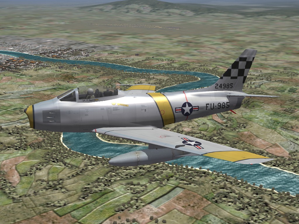 F-86E Sabre, 54th FIS "The Hunters"  ver.2.0