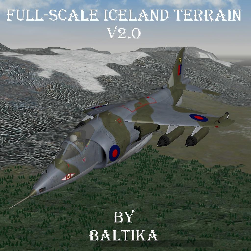 Full-Scale Iceland Terrain