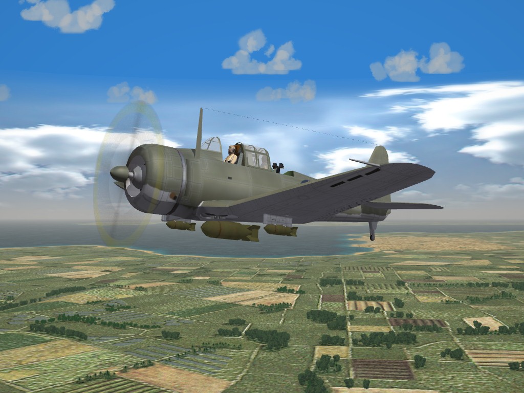 SF2 WW2 PTO A-24 Banshee