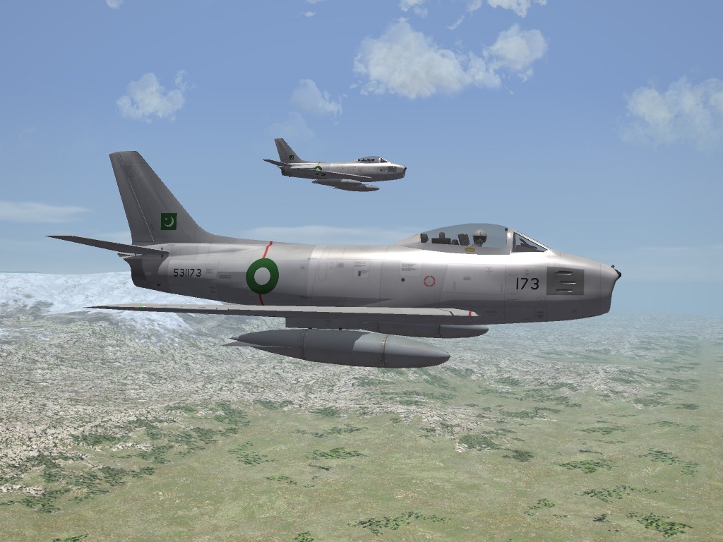 F-86 Sabre Pack, Pakistani Air Force