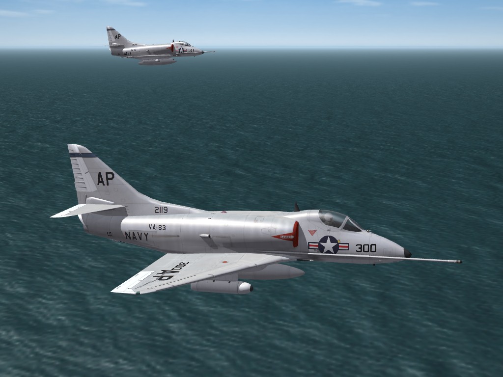A-4B Skyhawk, VA-83 Rampagers (1958, ATG-201)