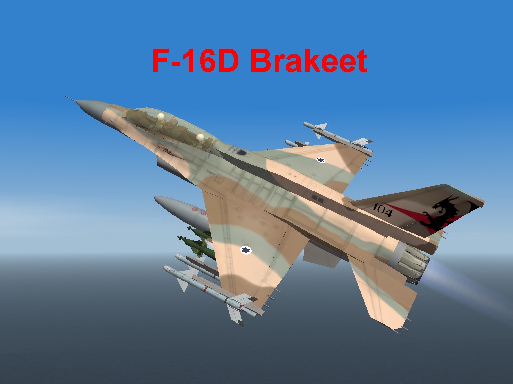 F-16D Brakeet Heyl Ha Avir (Israeli Air Force) for WOI