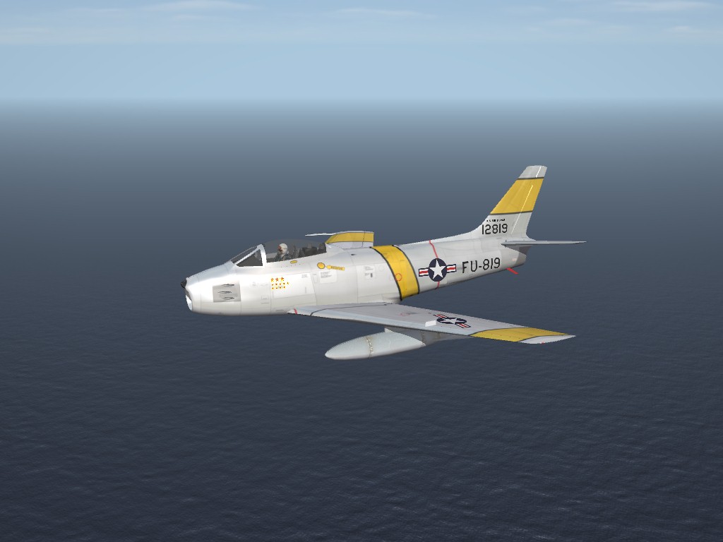 SF2 Korean War Era F-86F "GunVal" Sabre Pak