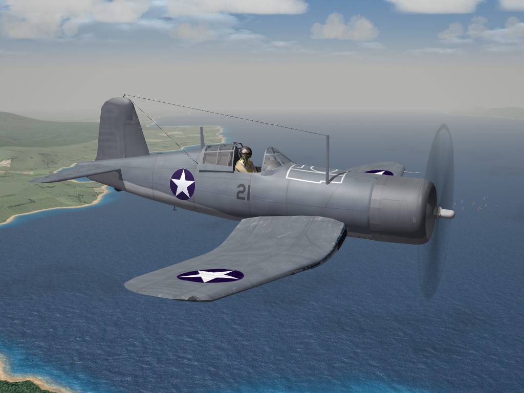 SF2 WW2 F4U-1 Corsair (Birdcage) by Mod Mafia/TMF