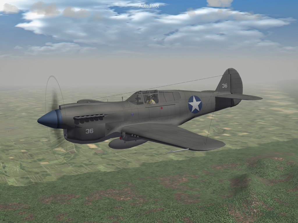 SF2 WW2 PTO P-40E Skin Pak