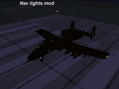 Nav lights mod