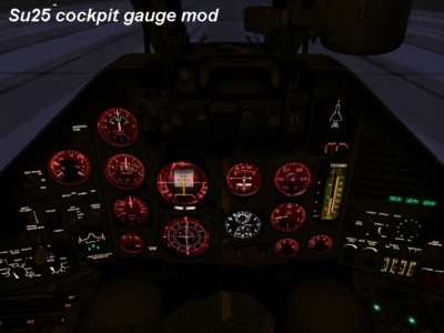 Su25 cockpit gauge mod