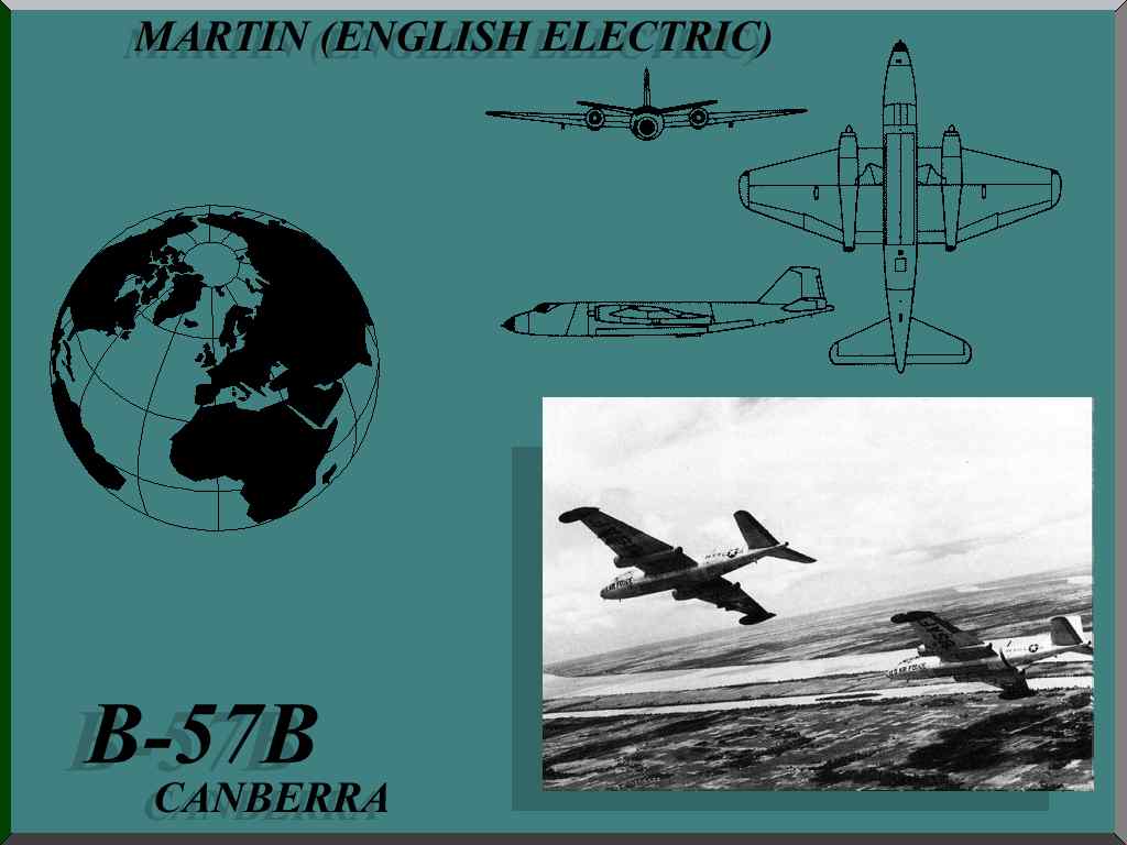 B-57B Canberra Hangar Screen Pack