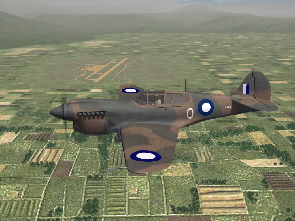SF2 WW2 PTO RAAF Kittyhawk Mk.IA Pak