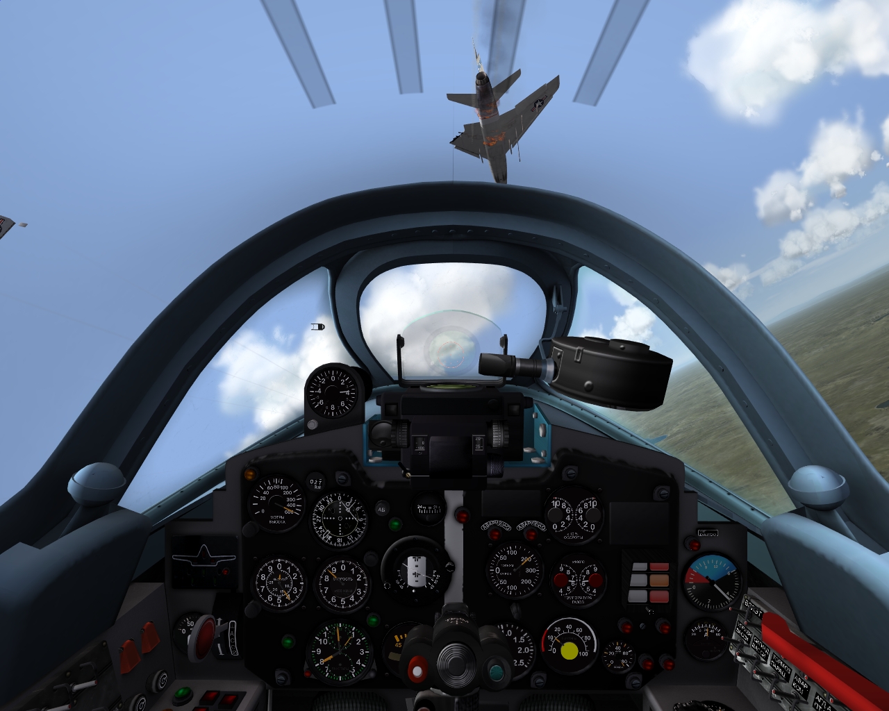 MiG-19S/SF cockpit