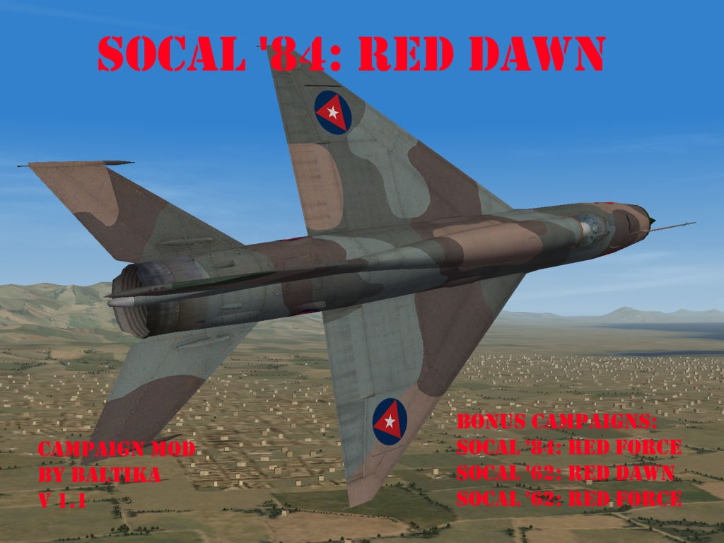 SoCal '84: Red Dawn & Red Force v1.1