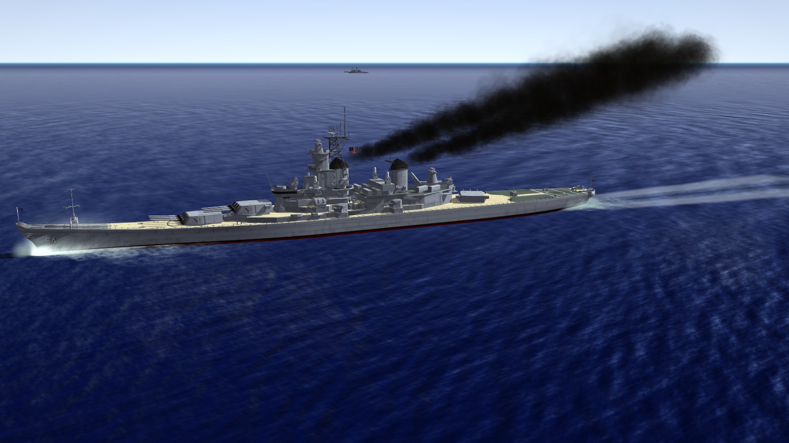 Iowa class battleship update
