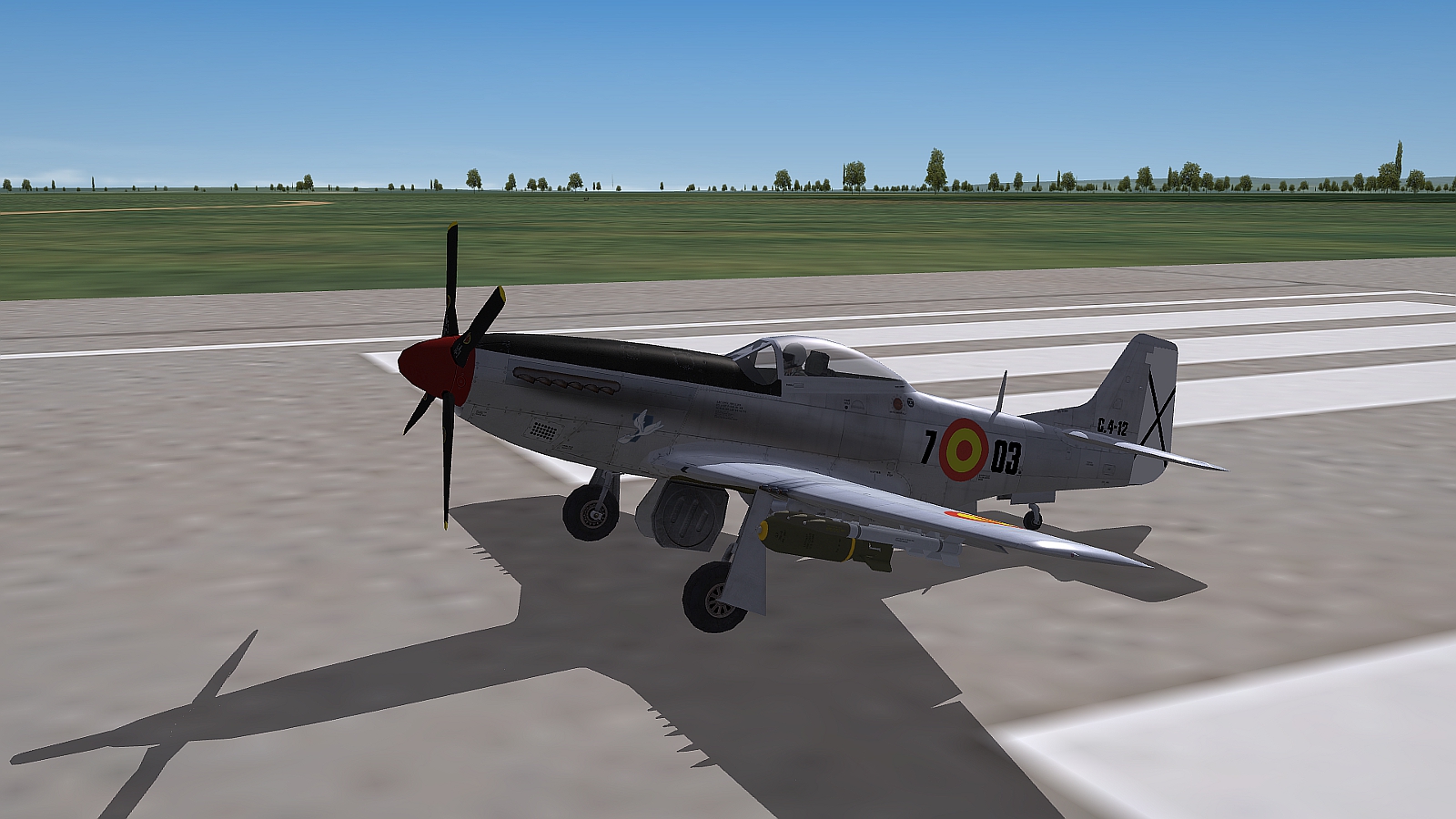 [Fictional] North American C-4 (P-51D) Cimarrón for SF2