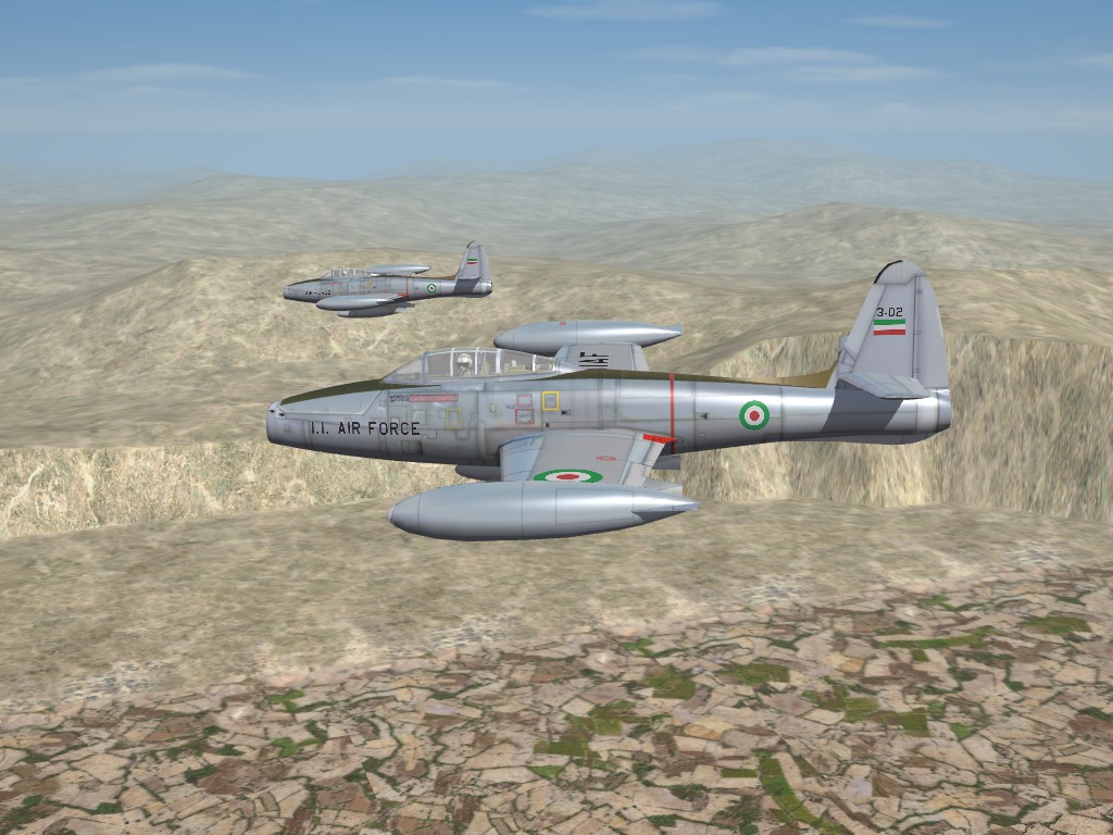 F-84G Thunderjet, Imperial Iranian AF