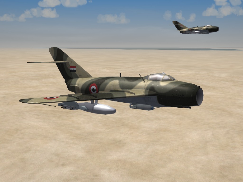EAF MIG-17F Fresco, Fighter-Bomber Modification