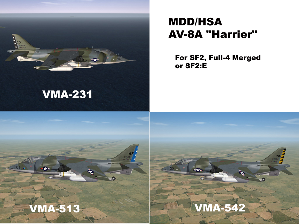 AV-8A Harrier for SF2