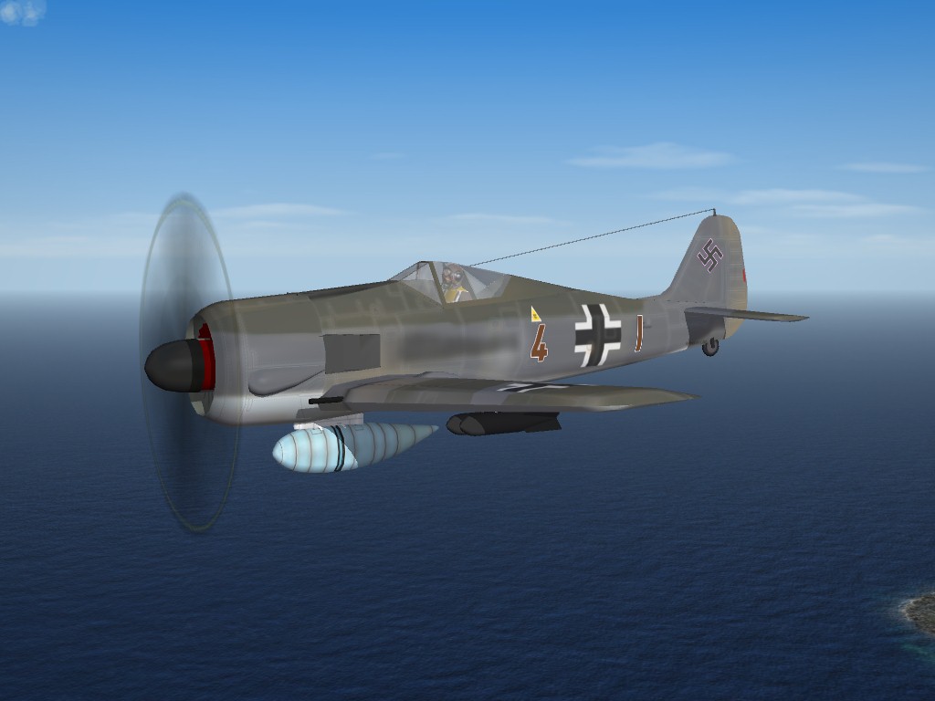 SF2 WW2 Focke Wulf FW-190F Jabo Pak